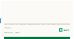 Desktop Screenshot of ckoberza.pl