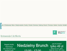 Tablet Screenshot of ckoberza.pl